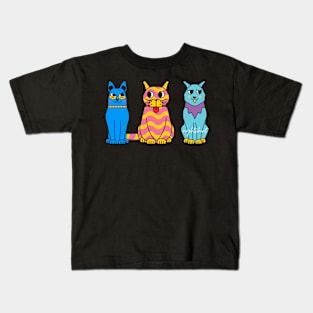 DOG WITH A CAT Kids T-Shirt